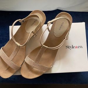 Style & Co. Dressy Wedge Sandal